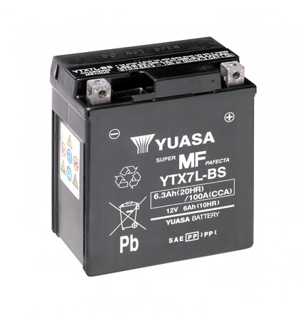 Akumulátor YUASA YTX7L-BS