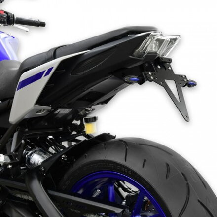 Držiak EČV YAMAHA MT09 17-20 nastaviteľný čierny