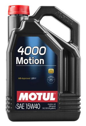 MOTUL 4000 MOTION 15W40 4L