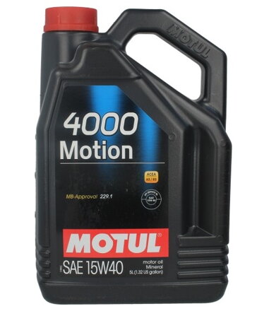 MOTUL 4000 MOTION 15W40 5L