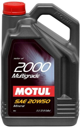 MOTUL 2000 MULTIGRADE 20W50 5L