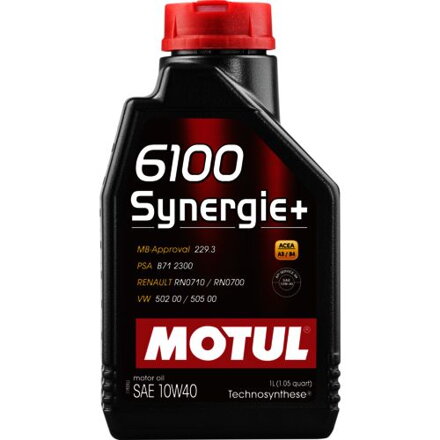 MOTUL 6100 SYNERGIE+ 10W40 1L