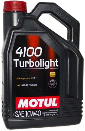 MOTUL 4100 TURBOLIGHT 10W40 4L