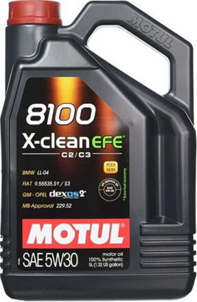 MOTUL 8100 X-clean EFE 5W30 5L