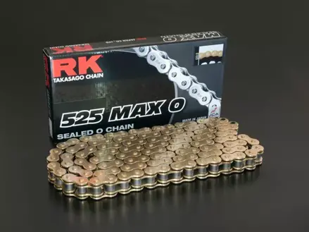 Reťaz RK 525 MAX-O zlatá