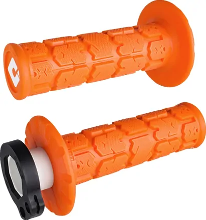 Rukoväte ODI V2 Lock-On Rogue oranžové