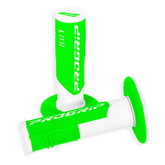 Rukoväte PROGRIP 801 bielo-zelené fluorescenčné