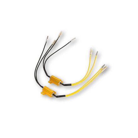 207-024 Odpor 25 W- 7,5 Ohm s káblom, pár