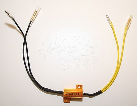 207-026 Odpor 25 W- 8,2 Ohm s káblom pre Micro 1000 LED, pár