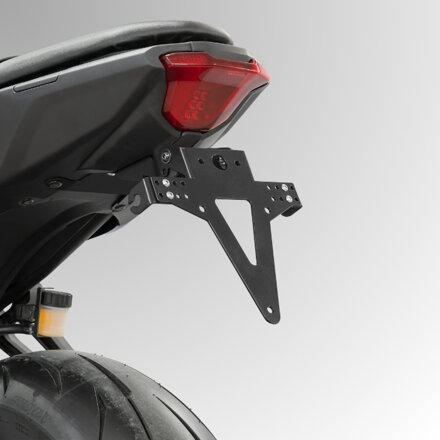 Držiak EČV YAMAHA MT07 25-  nastaviteľný čierny
