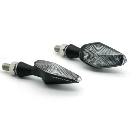 BARRACUDA LED smerovky mini VIPER čierne krátke