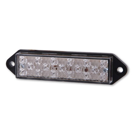 LED zadné svetlo SUPERFLAT, číre sklíčko, kus