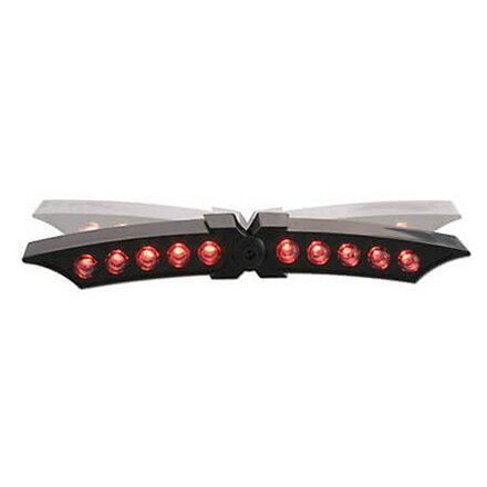MINI LED zadné svetlo X-WING, čierny kryt, kus