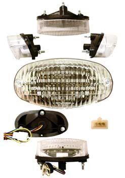 Zadné LED svetlá so smerovkami - YAMAHA XVS 1100 1999-2006