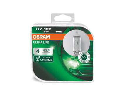 H7 Žiarovka OSRAM Ultra Life 12V 55W PX 26D Duobox