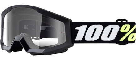 Okuliare 100 PERCENT Strata 2 Mini Grom Black číre sklíčko