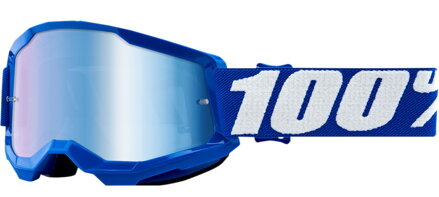 Okuliare 100 PERCENT Strata 2 Junior Blue modré zrkadlové sklíčko