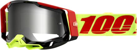 Okuliare 100 PERCENT Racecraft 2 Wiz - Flash strieborné zrkadlové sklíčko