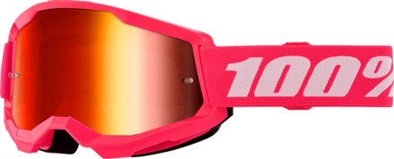 Okuliare 100 PERCENT Strata 2 Pink červené zrkadlové sklíčko