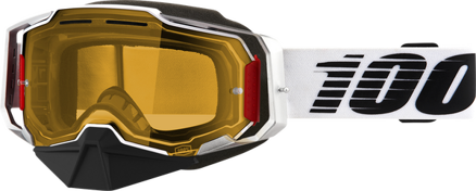 Okuliare 100 PERCENT Armega Snowmobile Lightsaber snežné žlté sklíčko