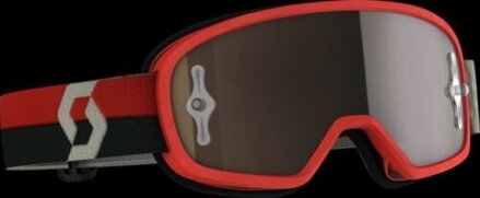 Okuliare SCOTT Buzz MX Pro červeno sivé zlaté zrkadlové sklíčko 