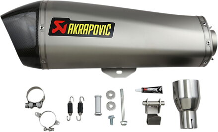 Výfuk AKRAPOVIČ Slip-On pre PIAGGIO MP3, S-PI4SO3-HRSS