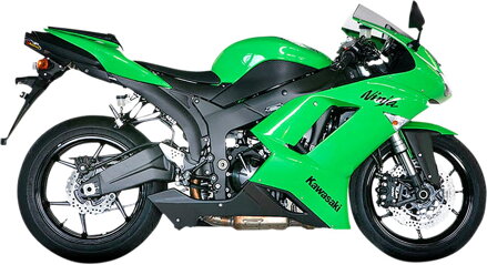 Výfuk AKRAPOVIČ Slip-On pre KAWASAKI ZX-6 R, S-K6SO5-HACT