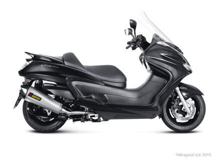 Výfuk AKRAPOVIČ Slip-On pre YAMAHA X-MAX 400, S-Y4SO10-HZAASS
