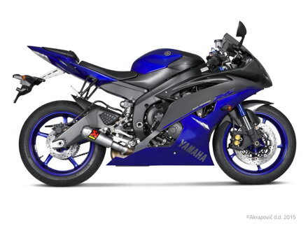 Výfuk AKRAPOVIČ Slip-On pre YAMAHA YZF-R6, S-Y6SO10-AHBT