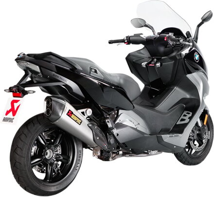 Výfuk AKRAPOVIČ Slip-On pre BMW C 650 SPORT, S-B6SO7-HZAAT