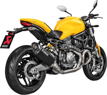 Výfuk AKRAPOVIČ Slip-On pre DUCATI MONSTER 1200/S, S-D12SO8-RTBL