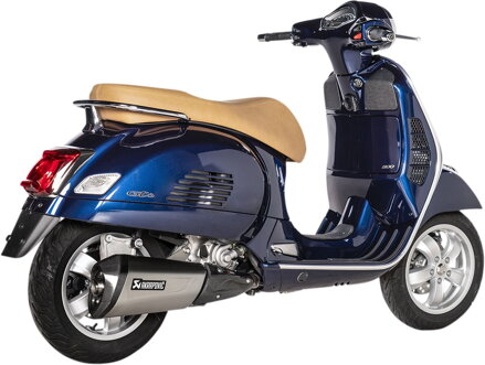 Výfuk AKRAPOVIČ Slip-On pre VESPA GTS 300, S-VE3SO11-ZDFSS