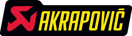 Nálepka AKRAPOVIČ 120 x 34,5 mm, P-HST6AL
