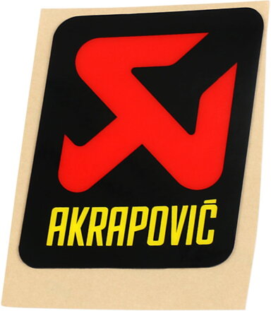 Nálepka AKRAPOVIČ 60 x 70 mm, P-VST4PO