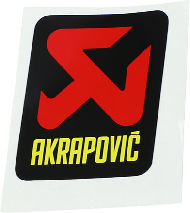 Nálepka AKRAPOVIČ 57 x 60 mm, P-HST13AL