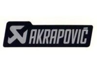 Nálepka AKRAPOVIČ 120 x 35 mm, P-HST19AL