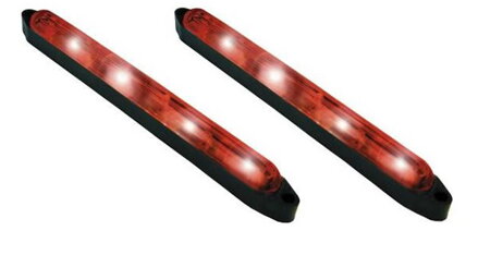 LED svietiace tyčky BIKE IT  - červené