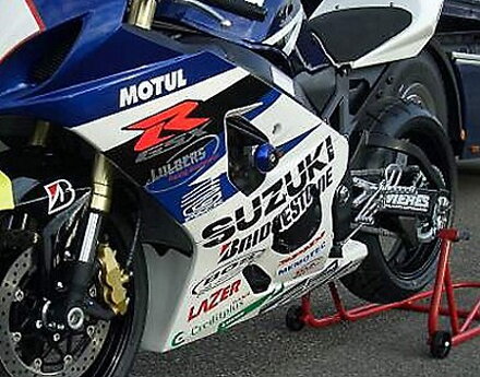 Montážna sada k padacím protektorom LSL - SUZUKI GSX-R 600+750 04-05, RA