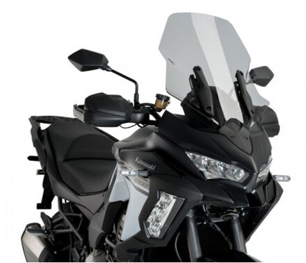 Plexi štít PUIG Touring 3640H dymové pre Kawasaki Versys 1000 SE