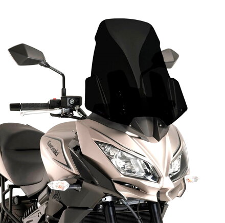 Plexi PUIG pre Kawasaki Versys 650/1000 čierne