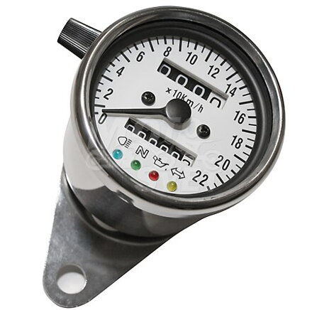 Análogový tachometer - iluminium modré podsvietenie K=1,0