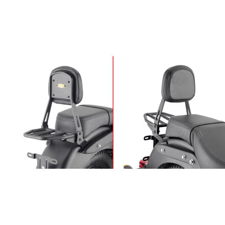 Zadná opierka GIVI pre KEEWAY SUPERLIGHT 125 (20) TS9104B