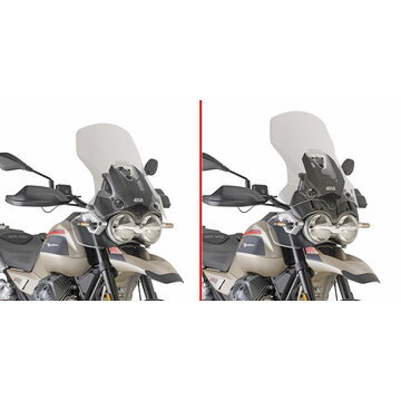 Plexi GIVI pre PLEXI MOTO GUZZI V85 TT (24), číre D8209ST
