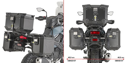 Držiak bočných kufrov GIVI CAM SIDE pre KAWASAKI KLE 500/SE 26- PLO4139CAM