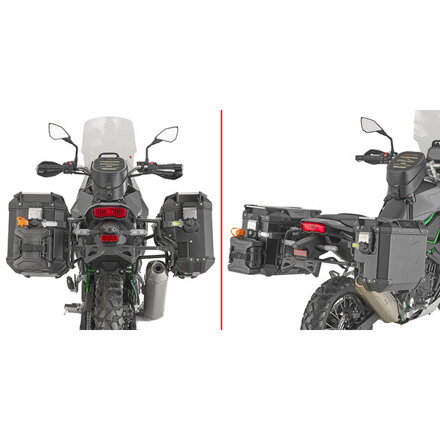 Držiak bočných kufrov GIVI CAM SIDE pre KAWASAKI KLE 500/SE 26- PLOS4139CAM