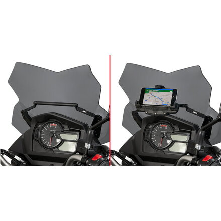 Konzola na upevnenie držiaka GIVI pre SUZUKI DL 650 V -STROM (17-23) FB3112