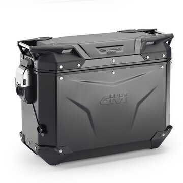 Ľavý bočný kufor GIVI Trekker Outback Evo Smart 37L SLR čierny OBKEV37BL 
