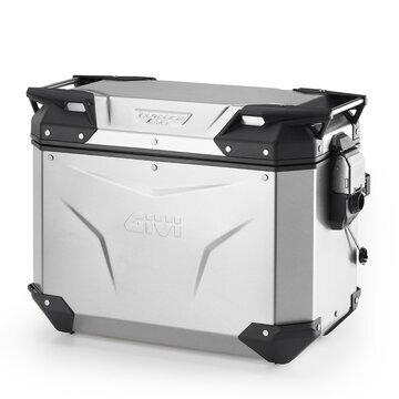 Ľavý bočný kufor GIVI Trekker Outback Evo Smart 44L SLR Anodizovaný OBKEV44AAL