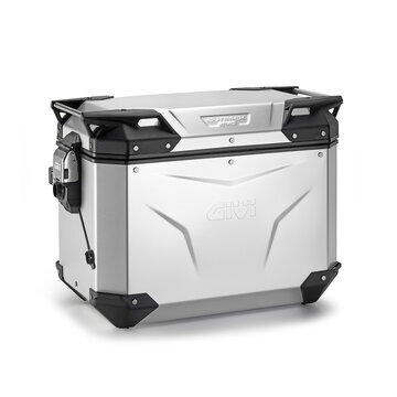Pravý bočný kufor GIVI Trekker Outback Evo Smart 48L SLR anodizovaný OBKEV48AAR