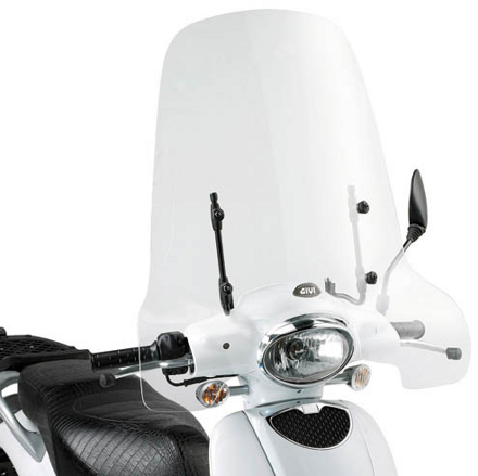 Plexi GIVI 153A pre APRILIA SCARABEO